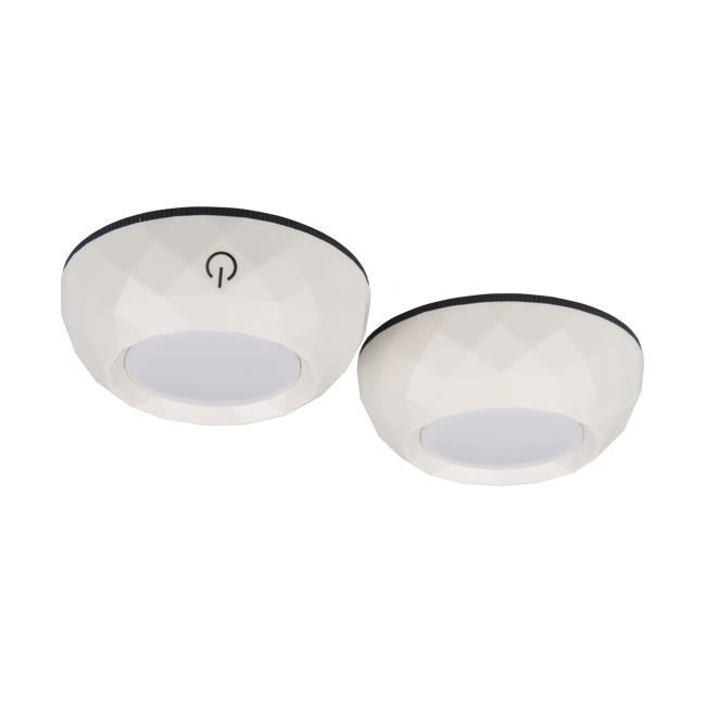 LED onderkast verlichting - Neutraal wit - Set van 2 - Wit LED onderkast verlichting - Neutraal wit - Set van 2 - Wit
